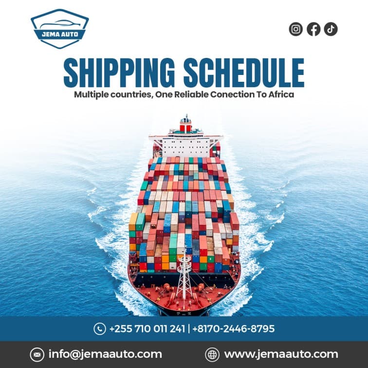 Shipping Schedule